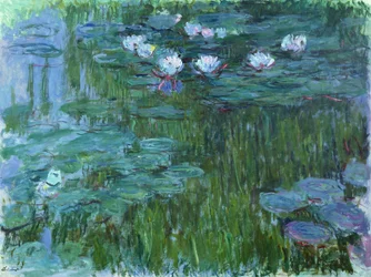 Waterlelies, 1914-17 (detail)